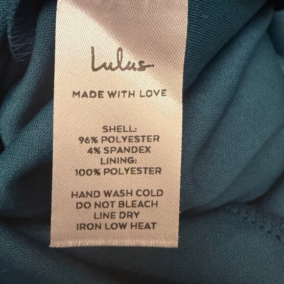 Lulus “Forever My Girl” body con mini dress - size S - team blue - Picture 5 of 7